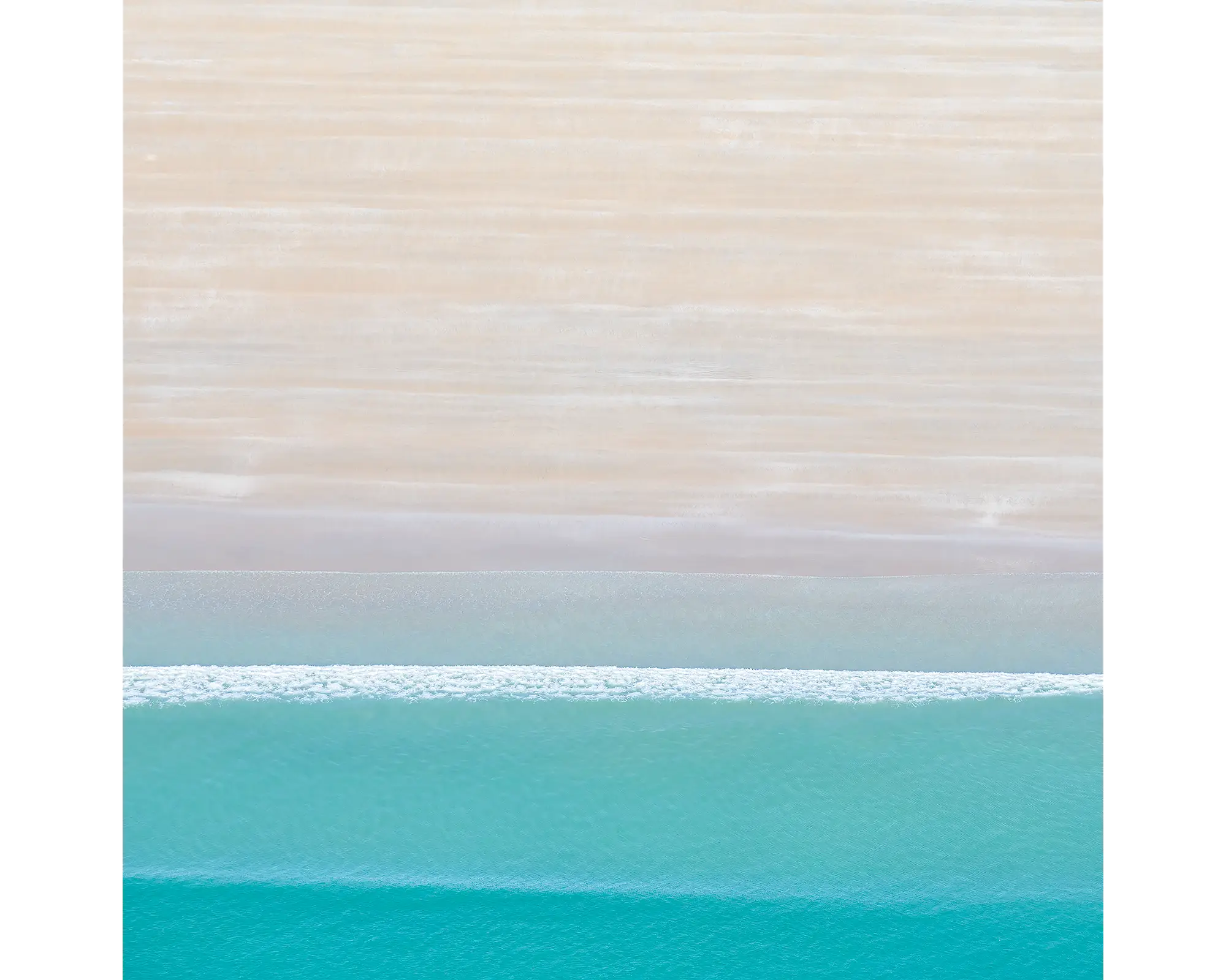 Cable Calm - Acrylic Block - Broome, The Kimberley, coastal artwork.