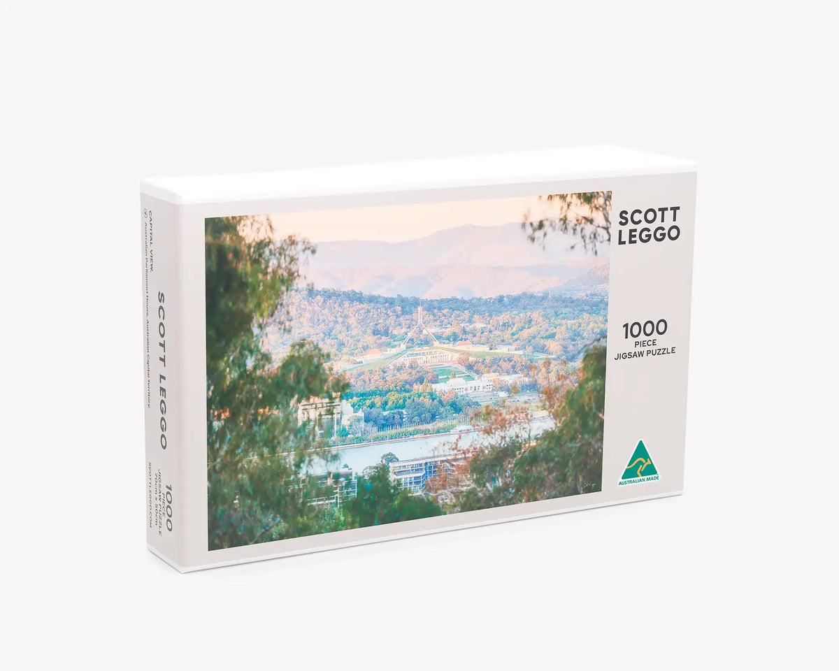 Capital View. 1000 piece jigsaw. Box