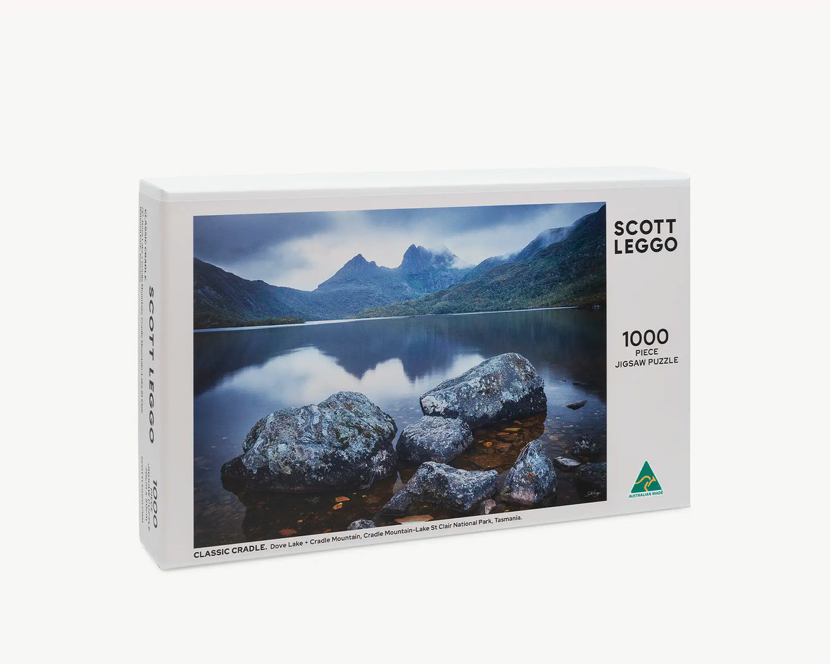 Classic Cradle. 1000 piece jigsaw puzzle – front of box.