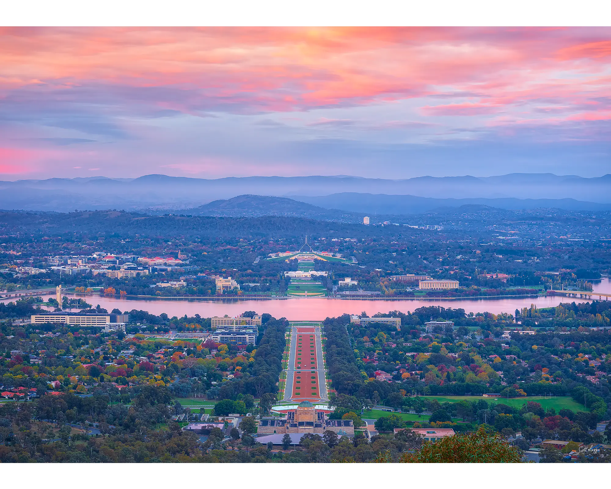 Colours of Canberra. 1000 piece jigsaw puzzle – front of box.