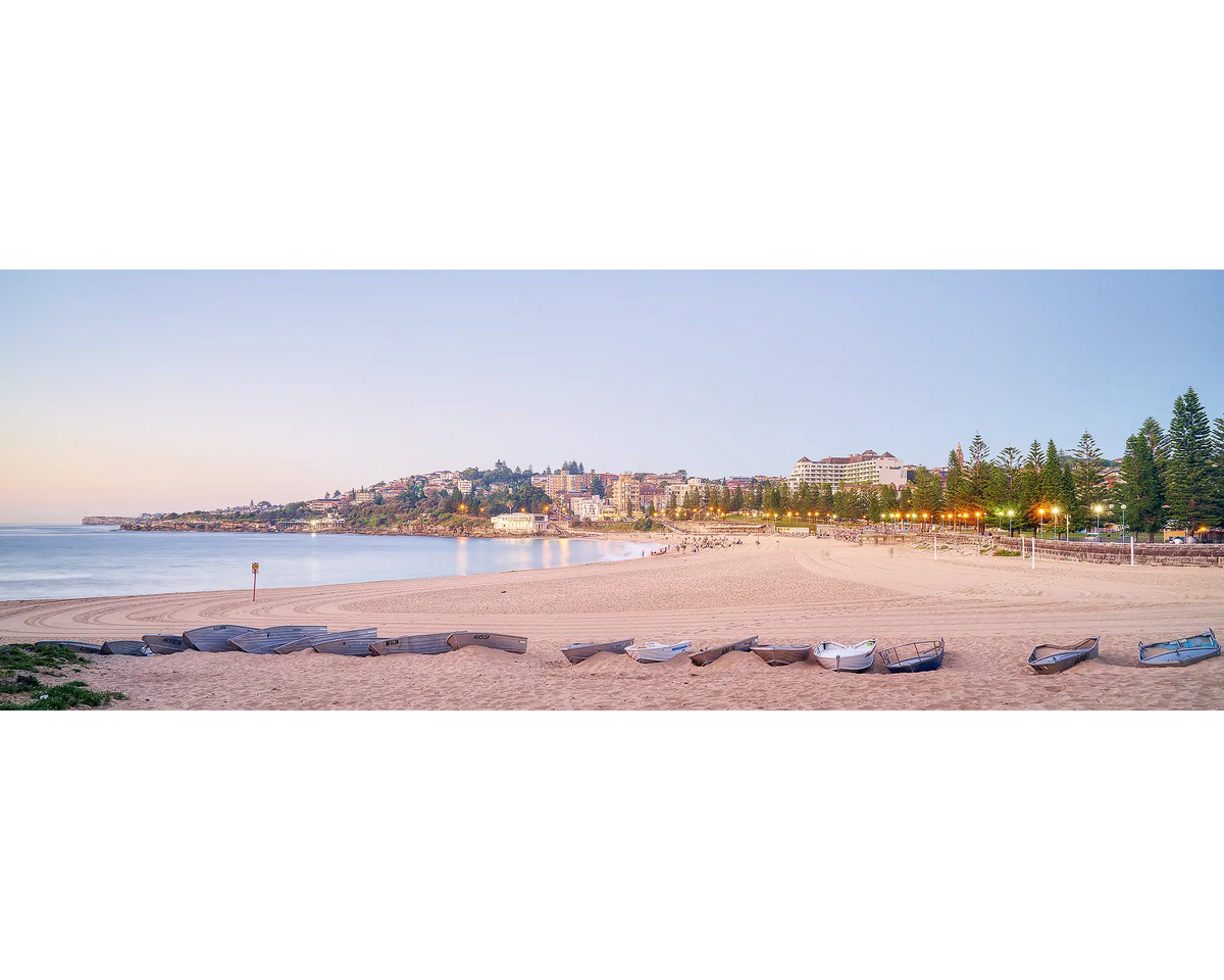 Coogee Sands. Sunrise at Coogee Beach in Sydney