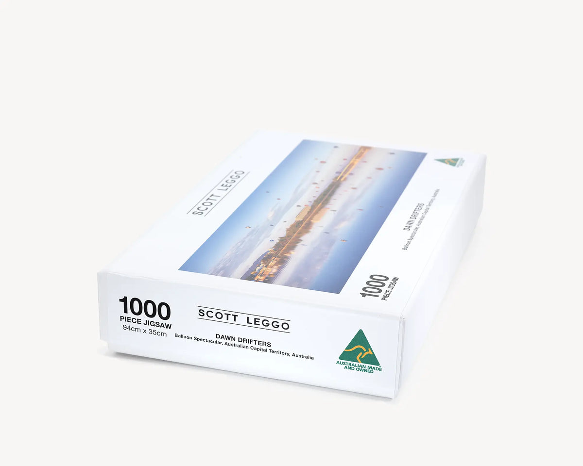 Dawn Drifters. 1000 piece jigsaw. Box End