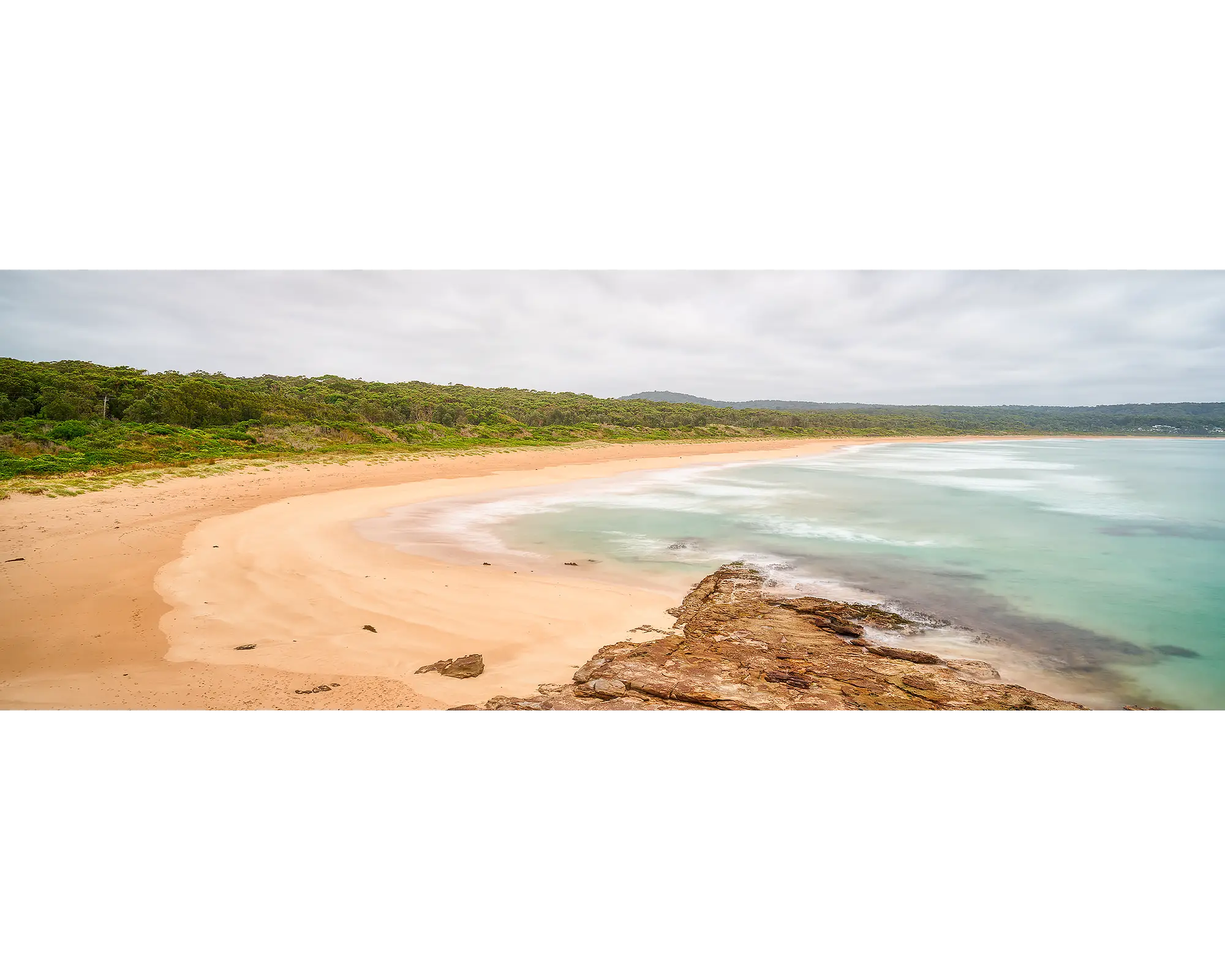 Durras Calm. Sunrise at South Durras Beach, South Coast, New South Wales.