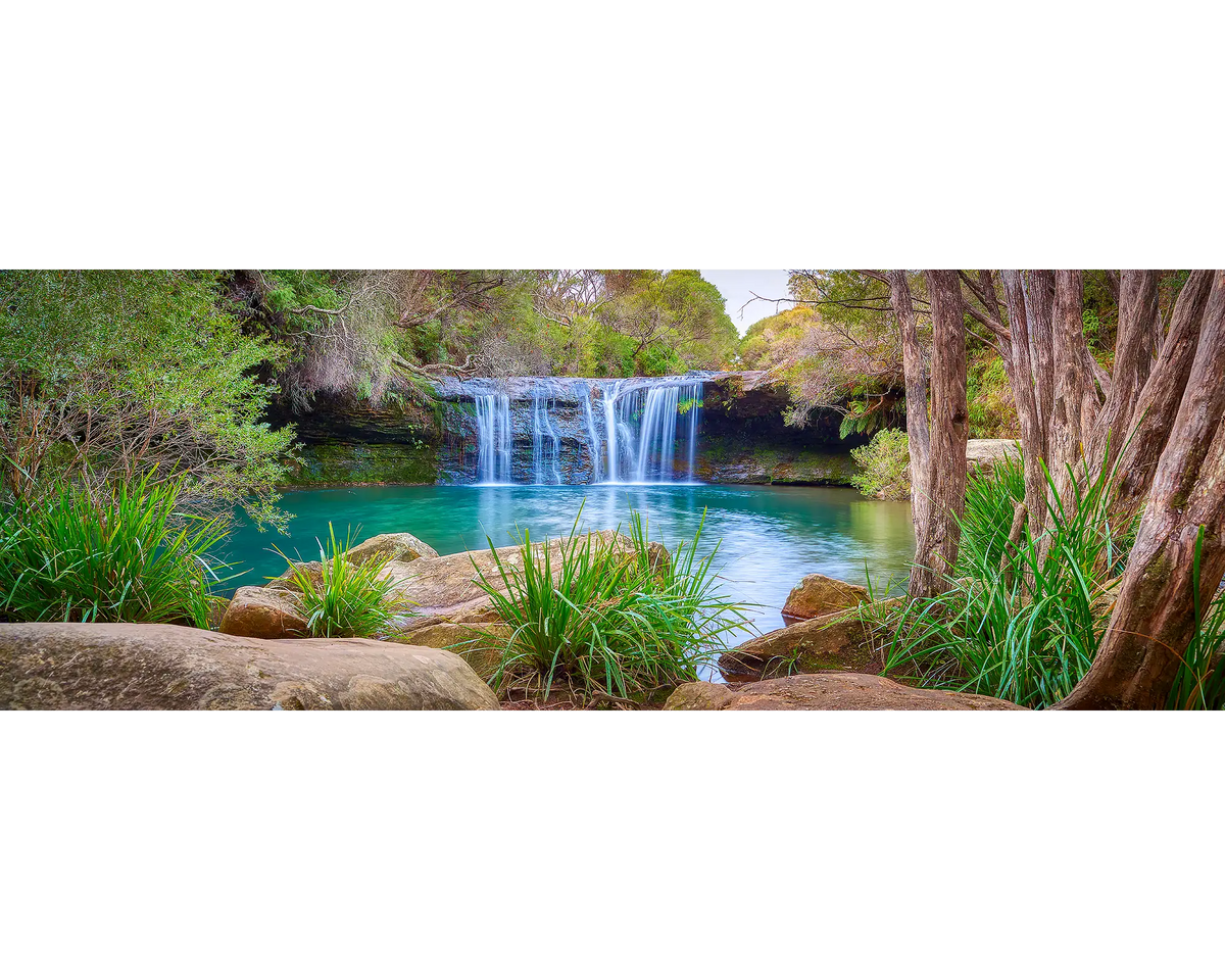 A waterfall in Budderoo National Park, Southern Highlands, NSW. 