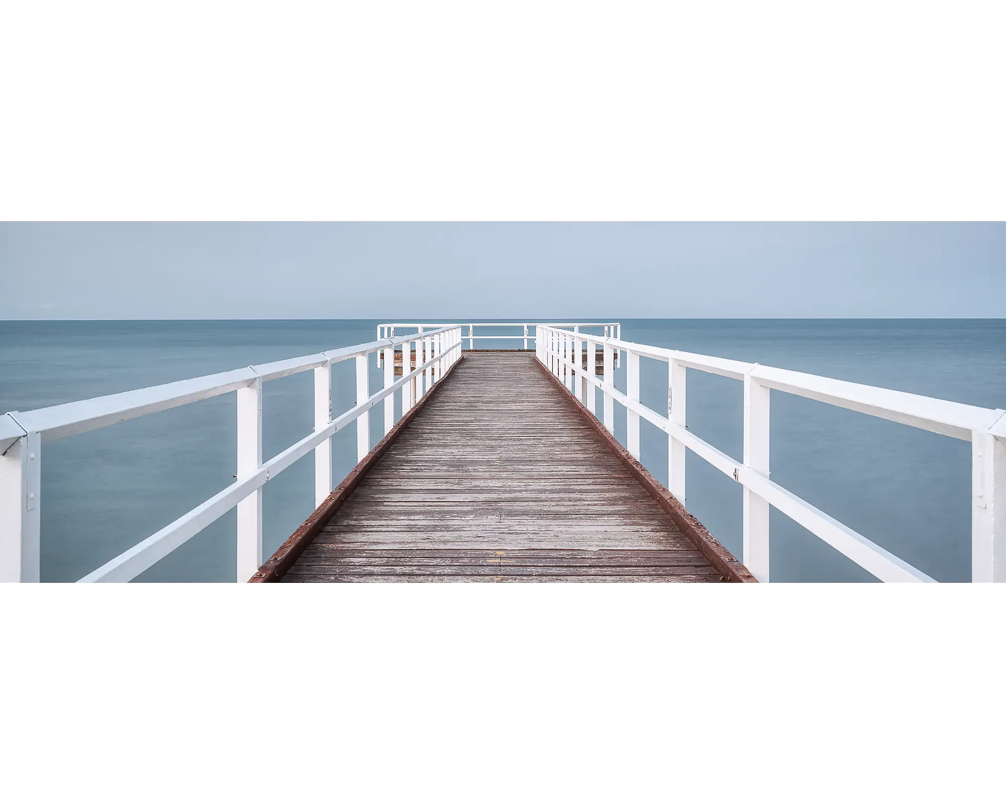 Evening Calm. Scarness Jetty in Harvey Bay, Queensland.