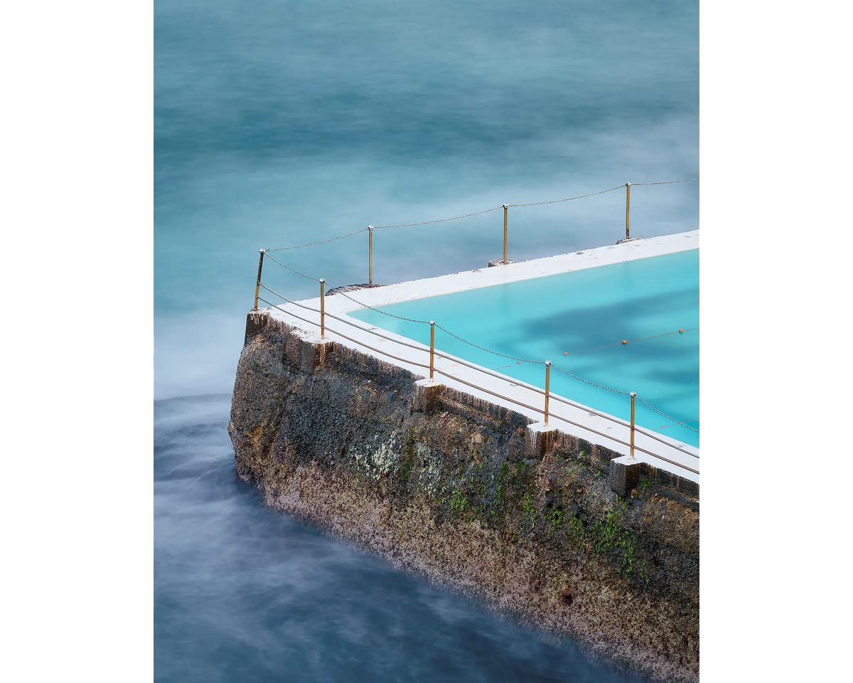 Fenced In. Icebergs ocean baths, Bondi, Sydney.