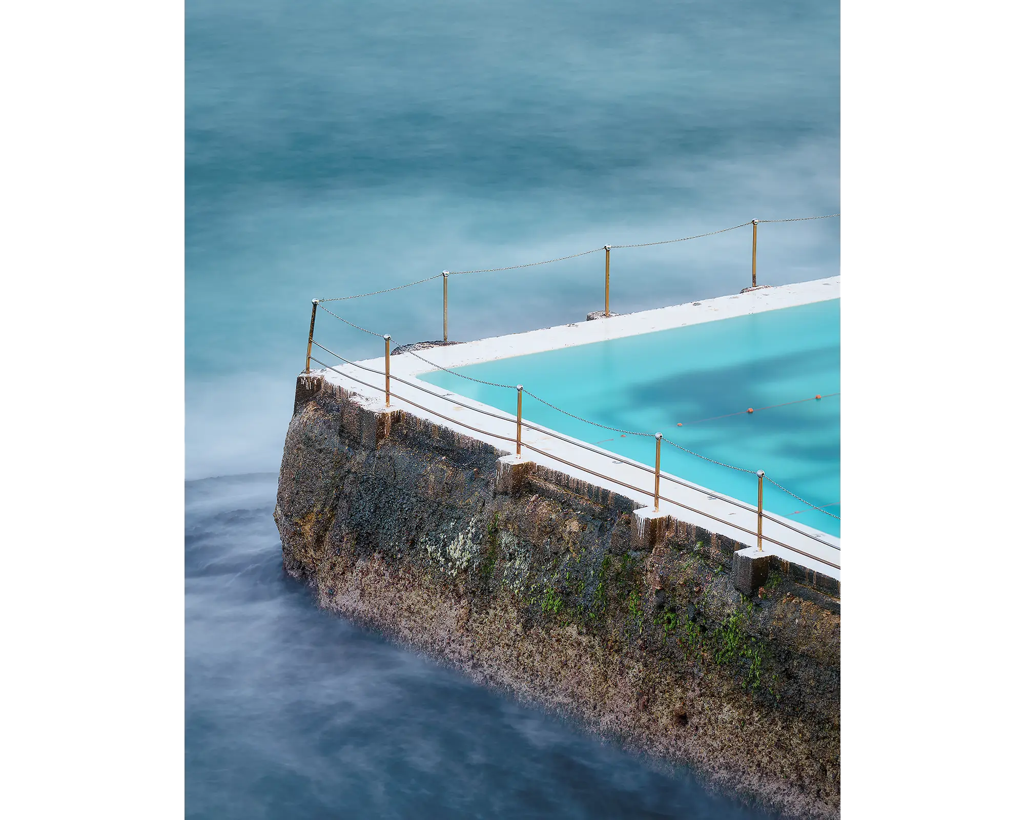 Fenced In. Icebergs ocean baths, Bondi, Sydney.