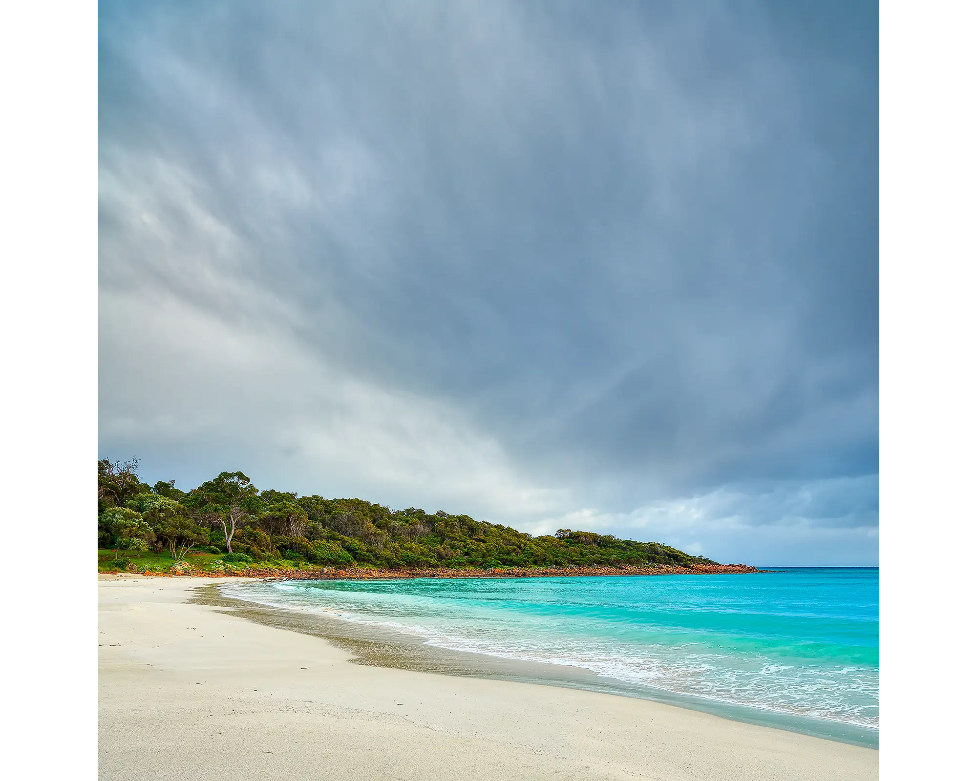 Geographe Calm acrylic block - Meelup Beach artwork. 