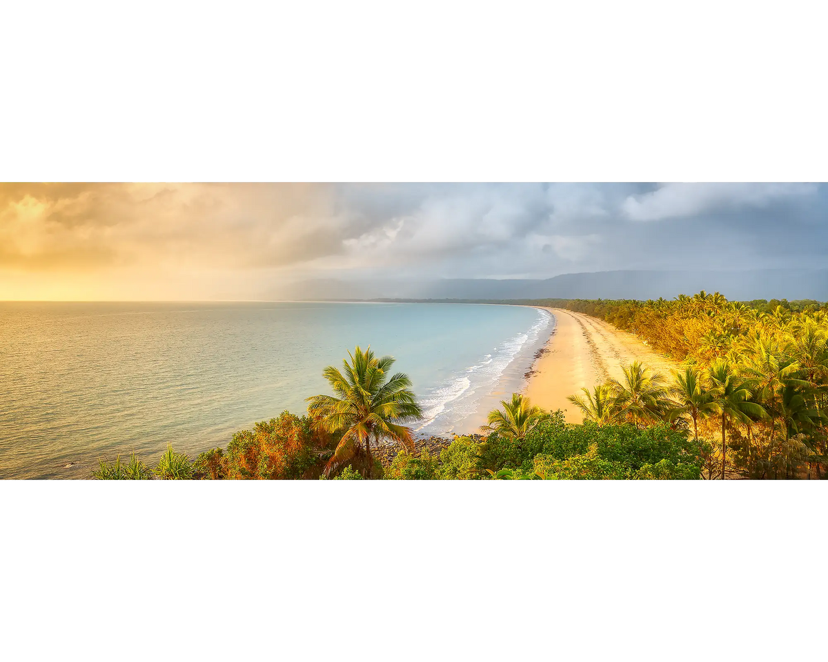 Sunrise at Four Mile Beach, Port Douglas, Queensland. 