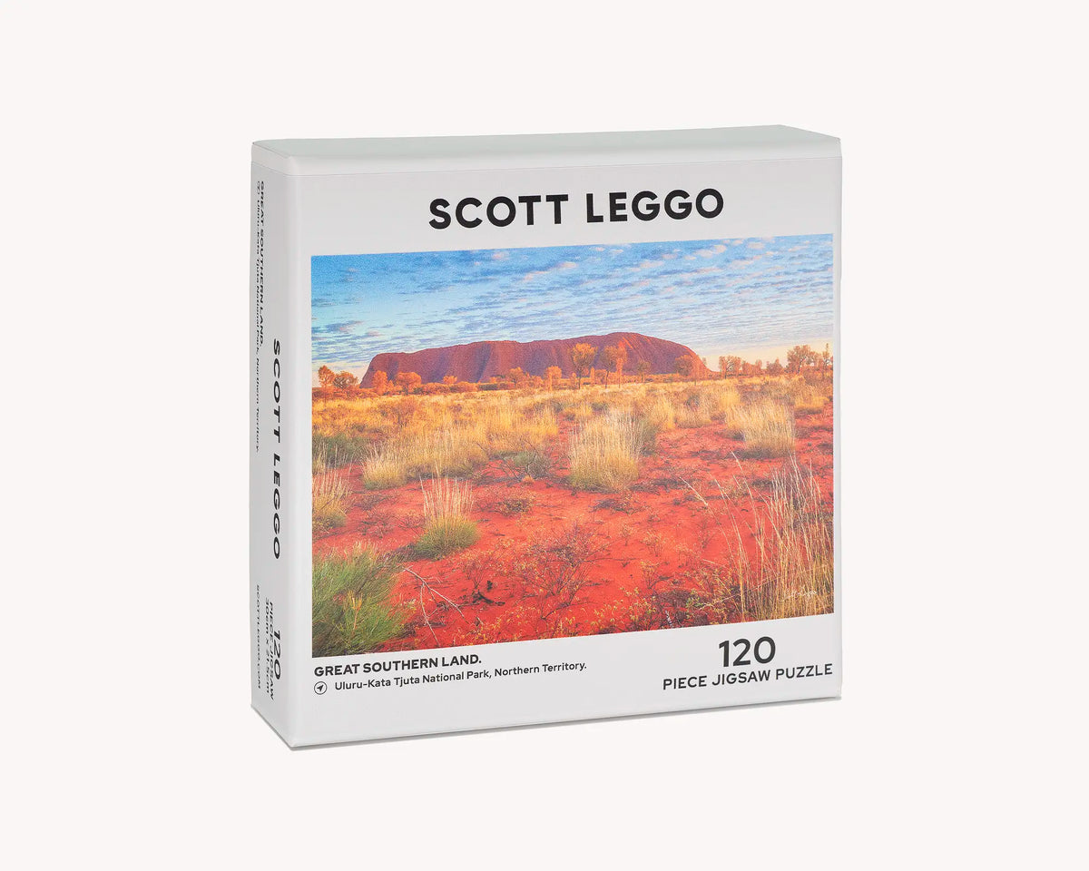 Great Southern Land. 120 piece jigsaw puzzle – front of box.