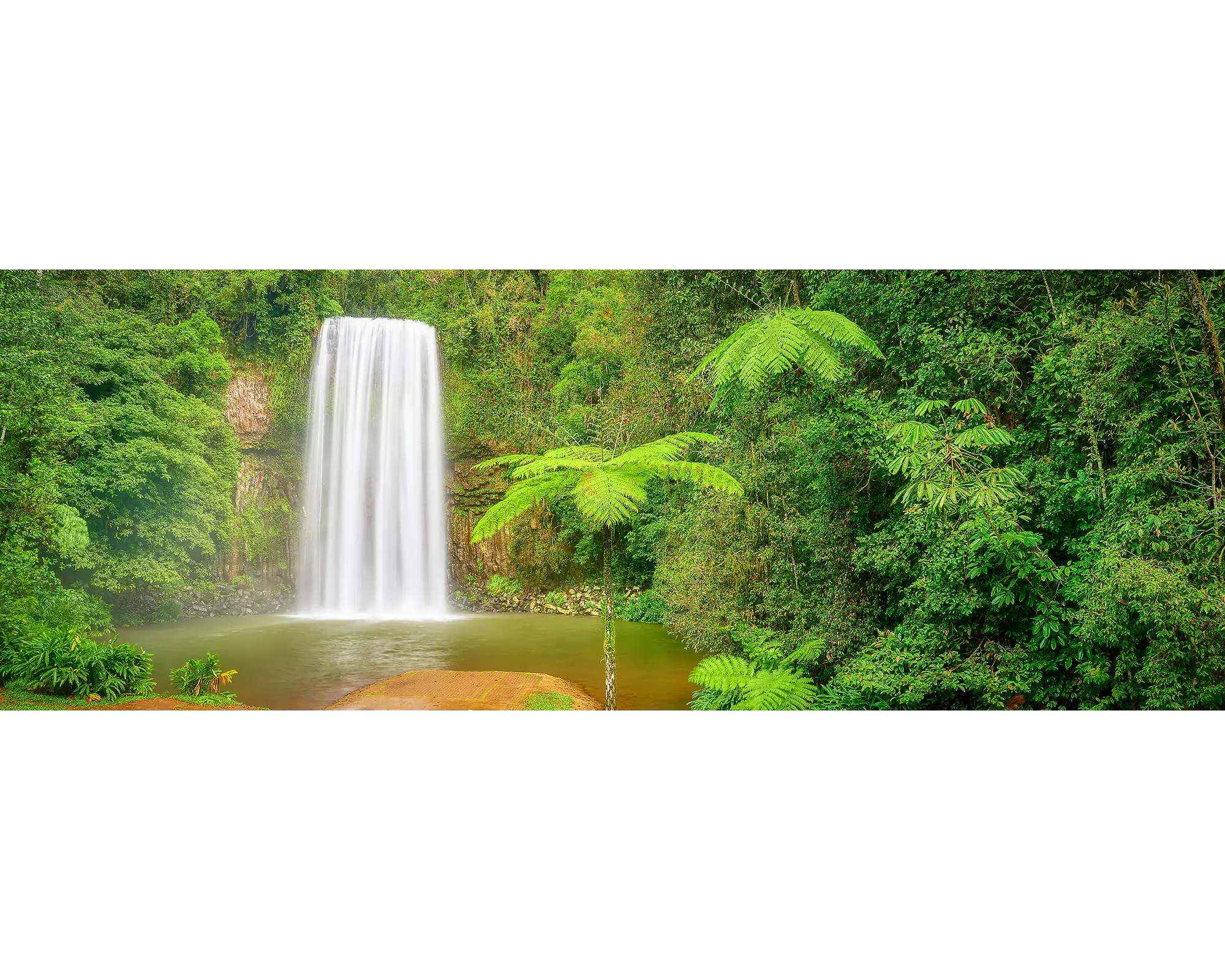 Milla Milla waterfall, Queensland, Australia.