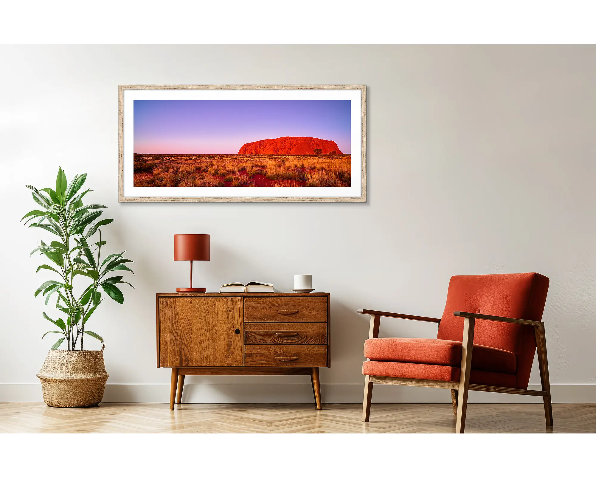 Majestic Uluru. Sunset at Uluru (Ayers Rock), Northern Territory, Australia.