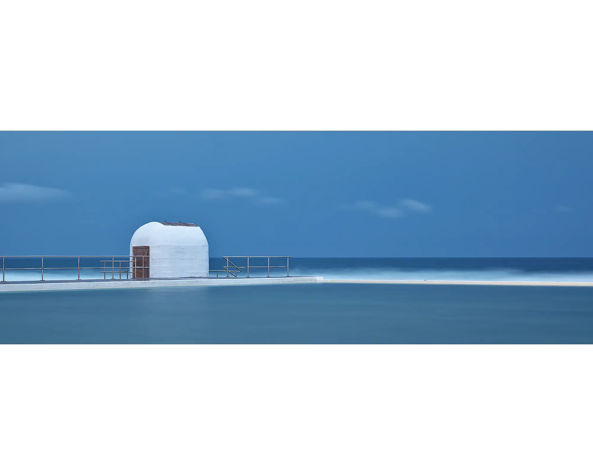 The pumphouse at Merewether Ocean Baths, Newcastle, NSW. 