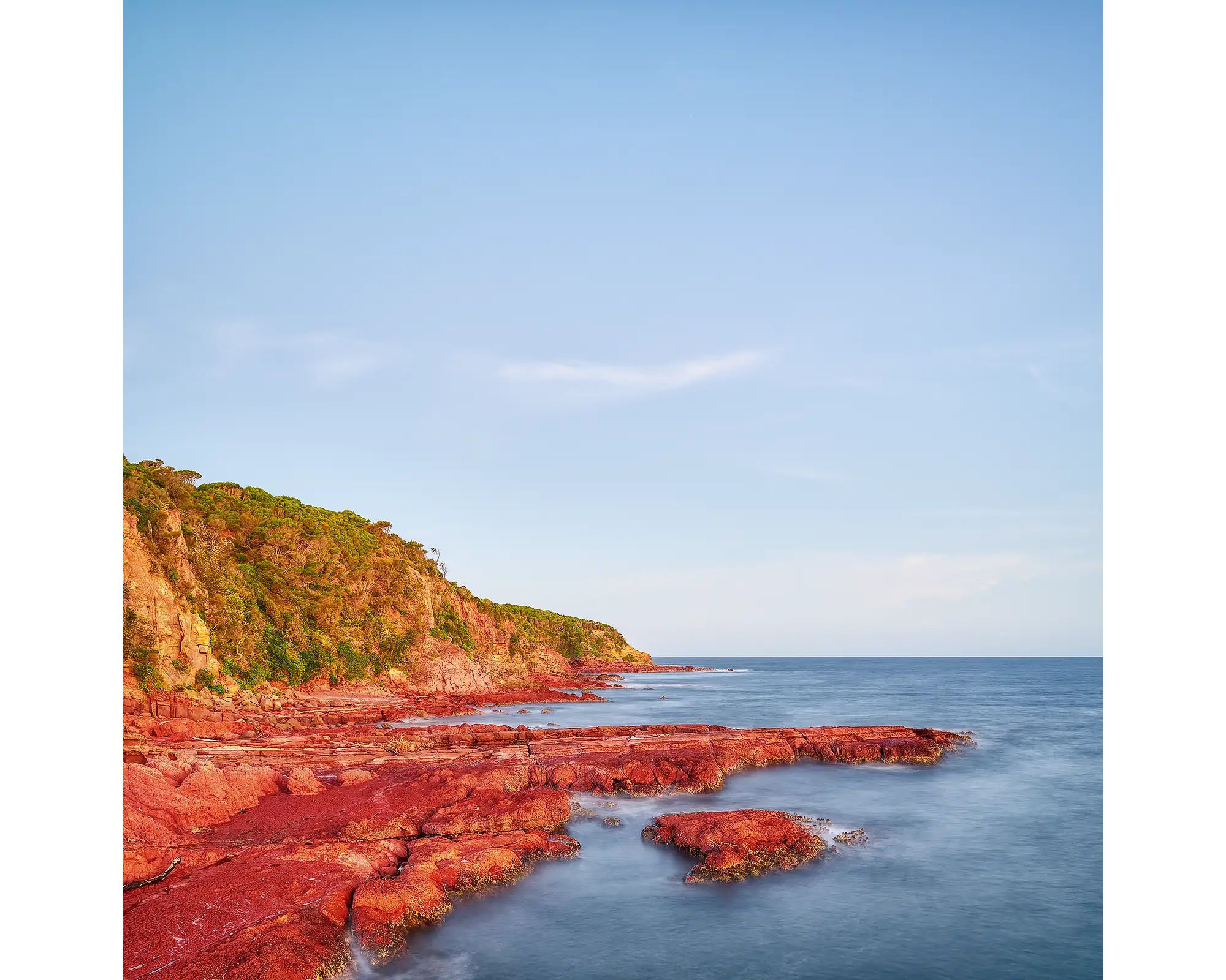 Point acrylic block - Merimbula Point artwork. 