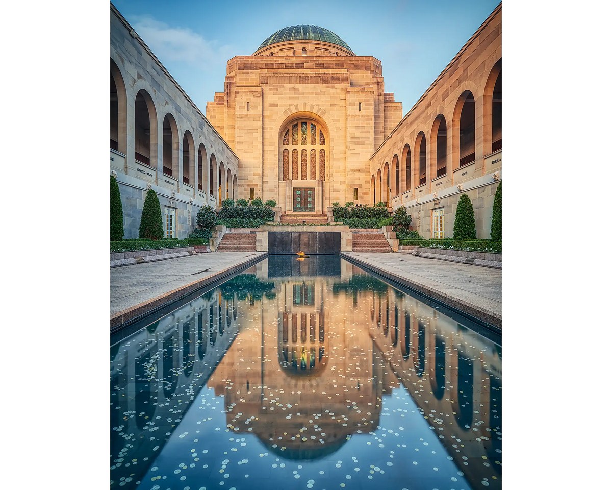 Pool of Reflection, Australian War Memorial, Canberra, ACT. 