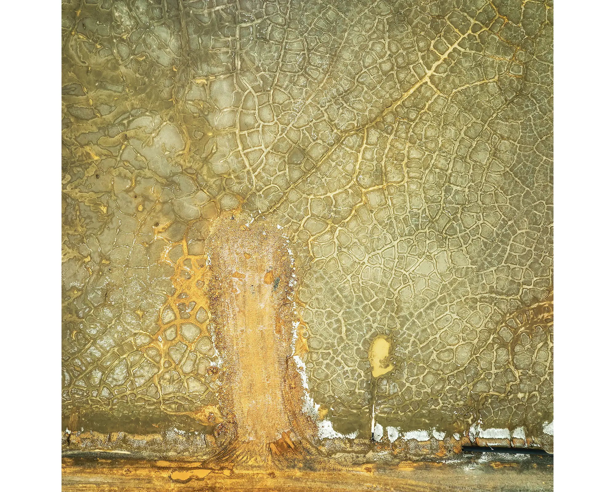 Aerial view of a mine site, NSW. 