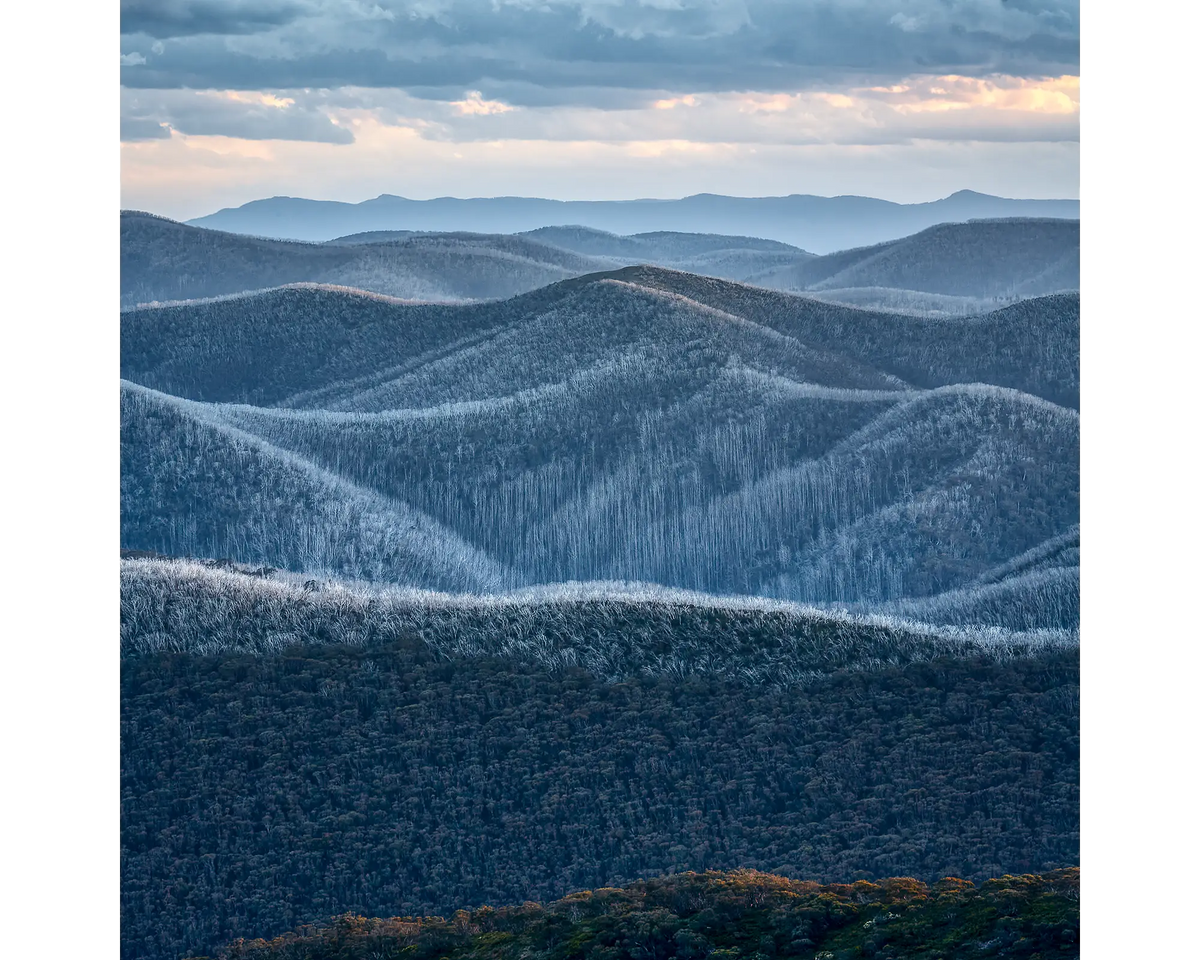 Ranges across Victorian High Country. 