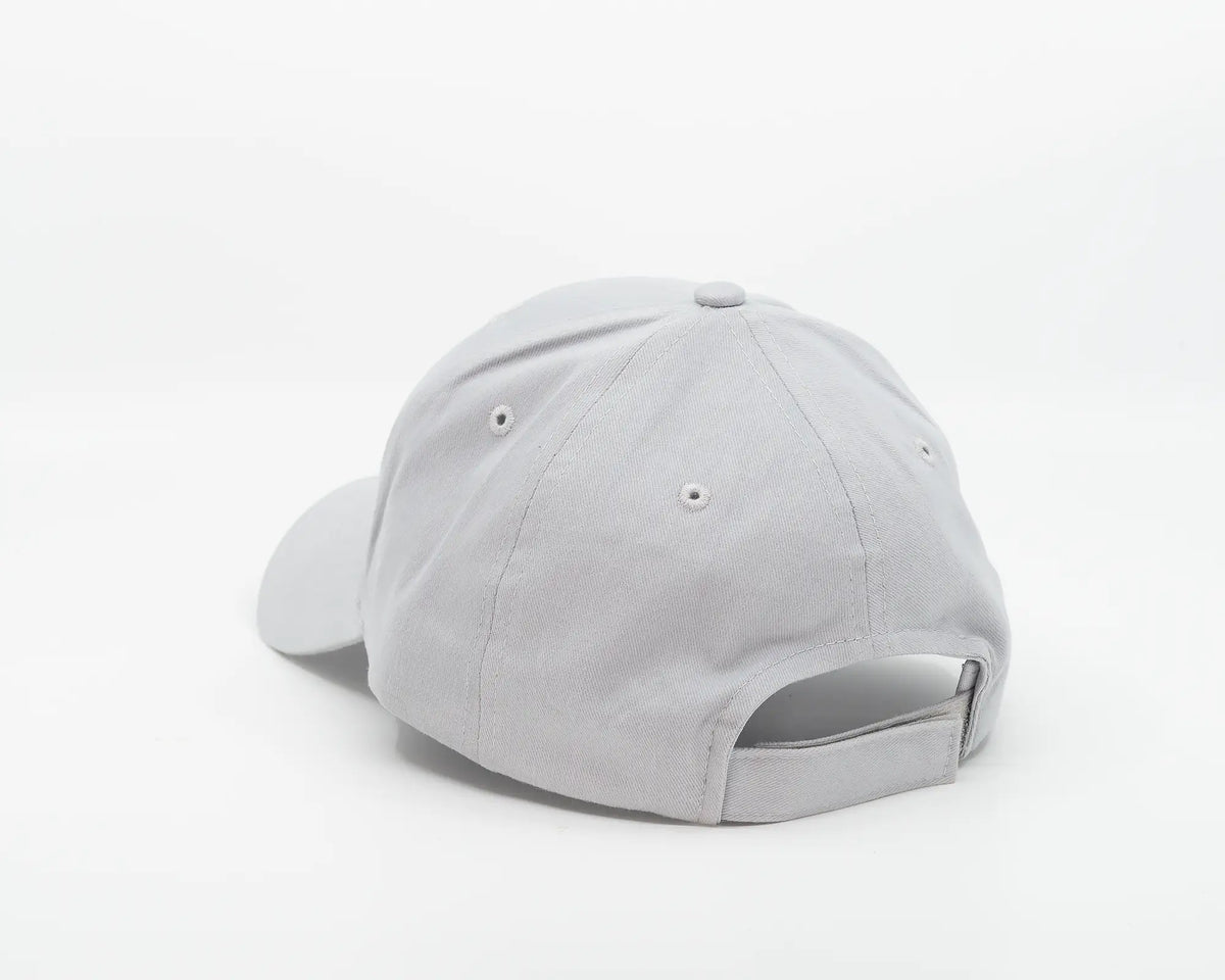 SCOTT LEGGO baseball cap in Alpine Grey colour. Behind view.