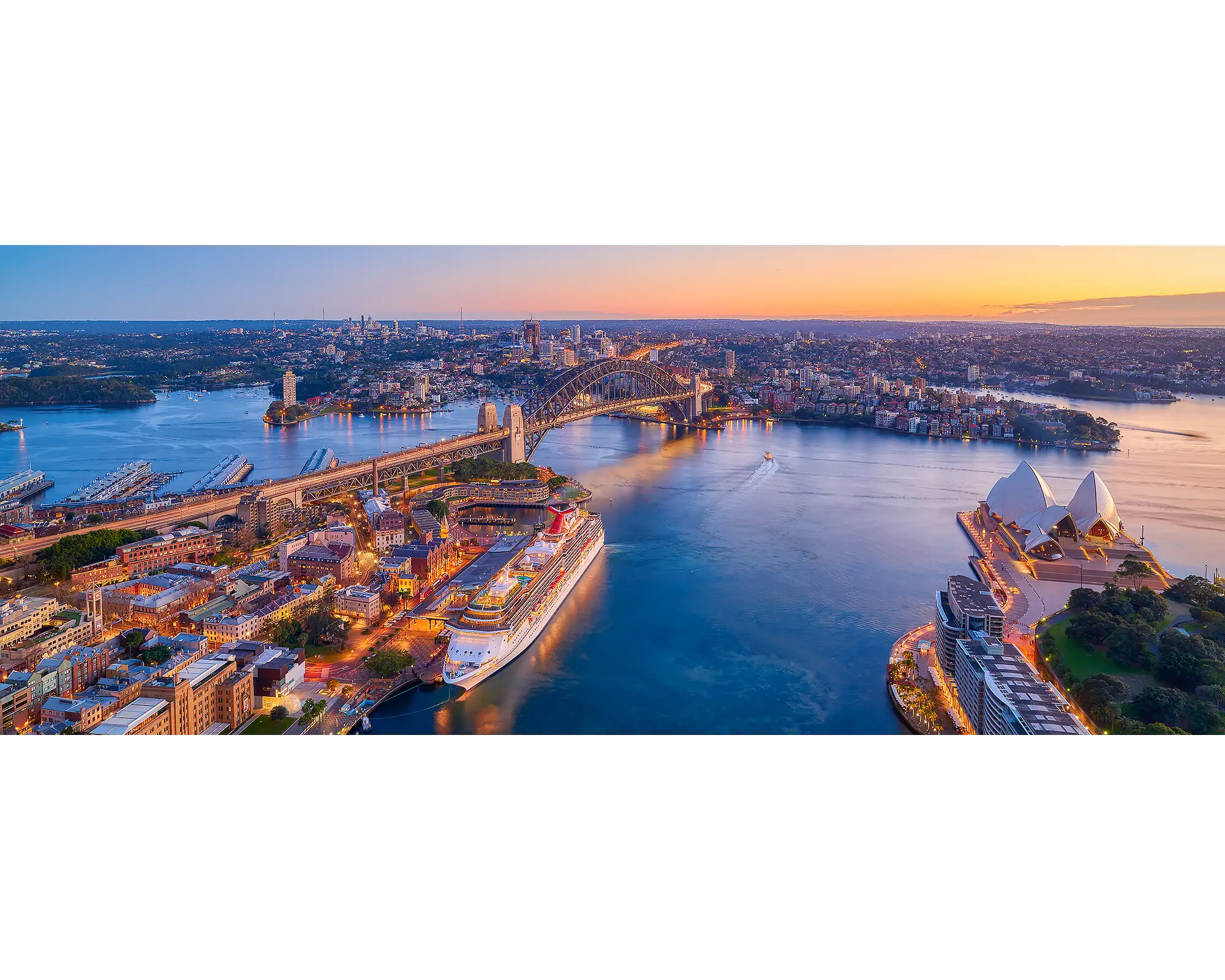 Sydney Awakes - Sydney Harbour at sunrise.