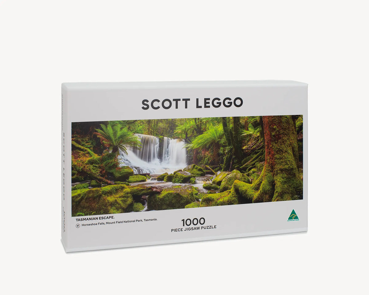 Tasmanian Escape. 1000 piece jigsaw. Box