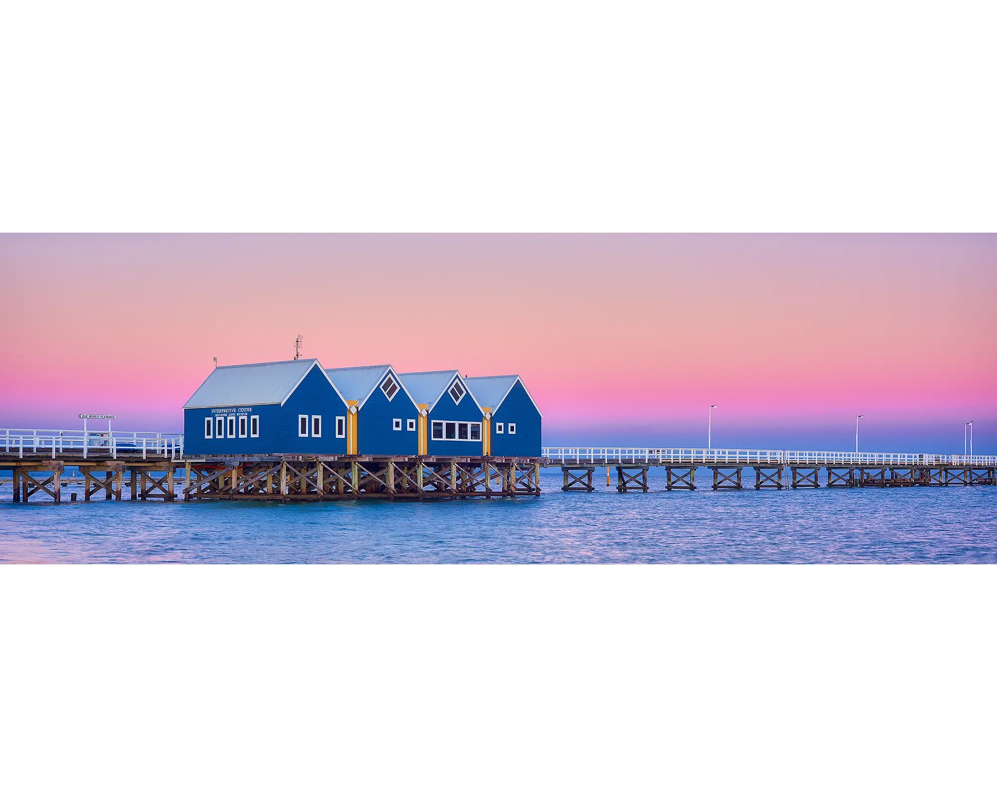 Busselton Jetty at sunrise, Western Australia.