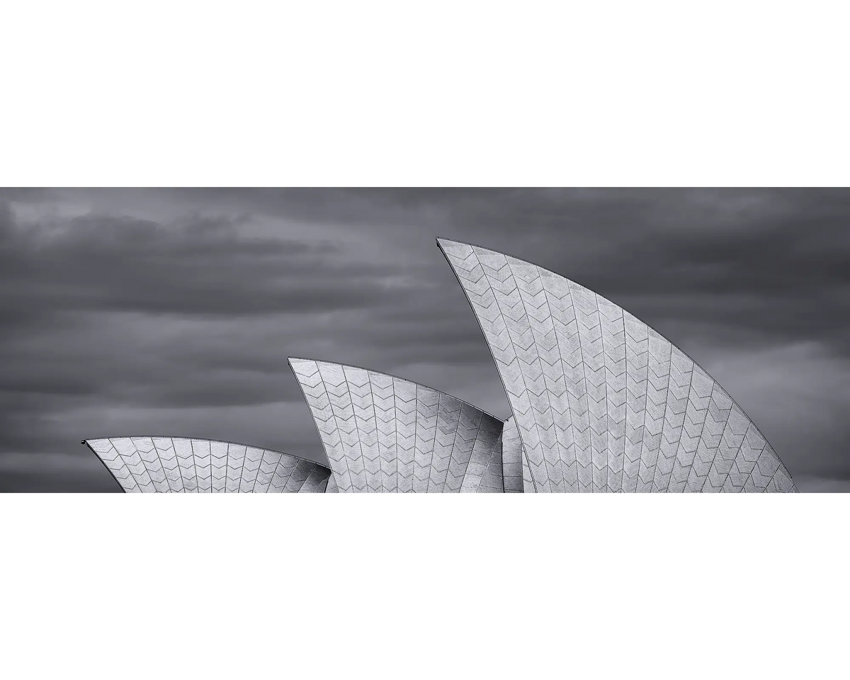 Three Sails. Sydney Opera House Shells, Sydney.